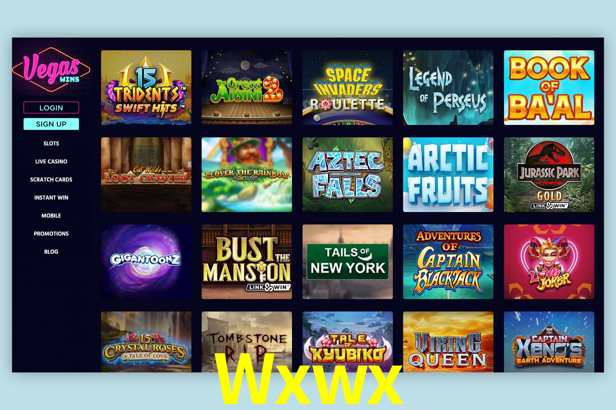 Slot Games Wxwx